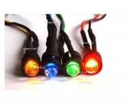 Ensemble de 4 temoins a LED 12 volts