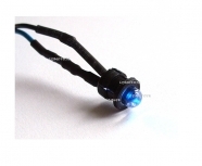 Temoin a LED bleu 12 volts