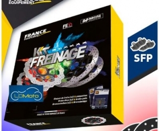 KRSF750 Kit freinage RACING avant + plaquettes SEVEN FIFTY RC42